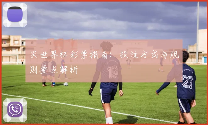 买世界杯彩票指南：投注方式与规则要点解析